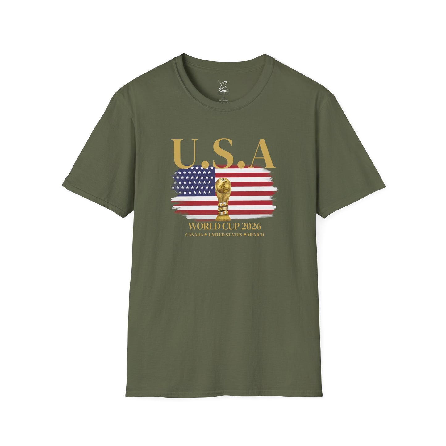 USA World Cup 2026 Fan Tee!. Show Your U.S.A Team Spirit in Style! Soccer Fan T-Shirt, Soft style Tee, Sports Apparel, Gift for Sports Lovers.