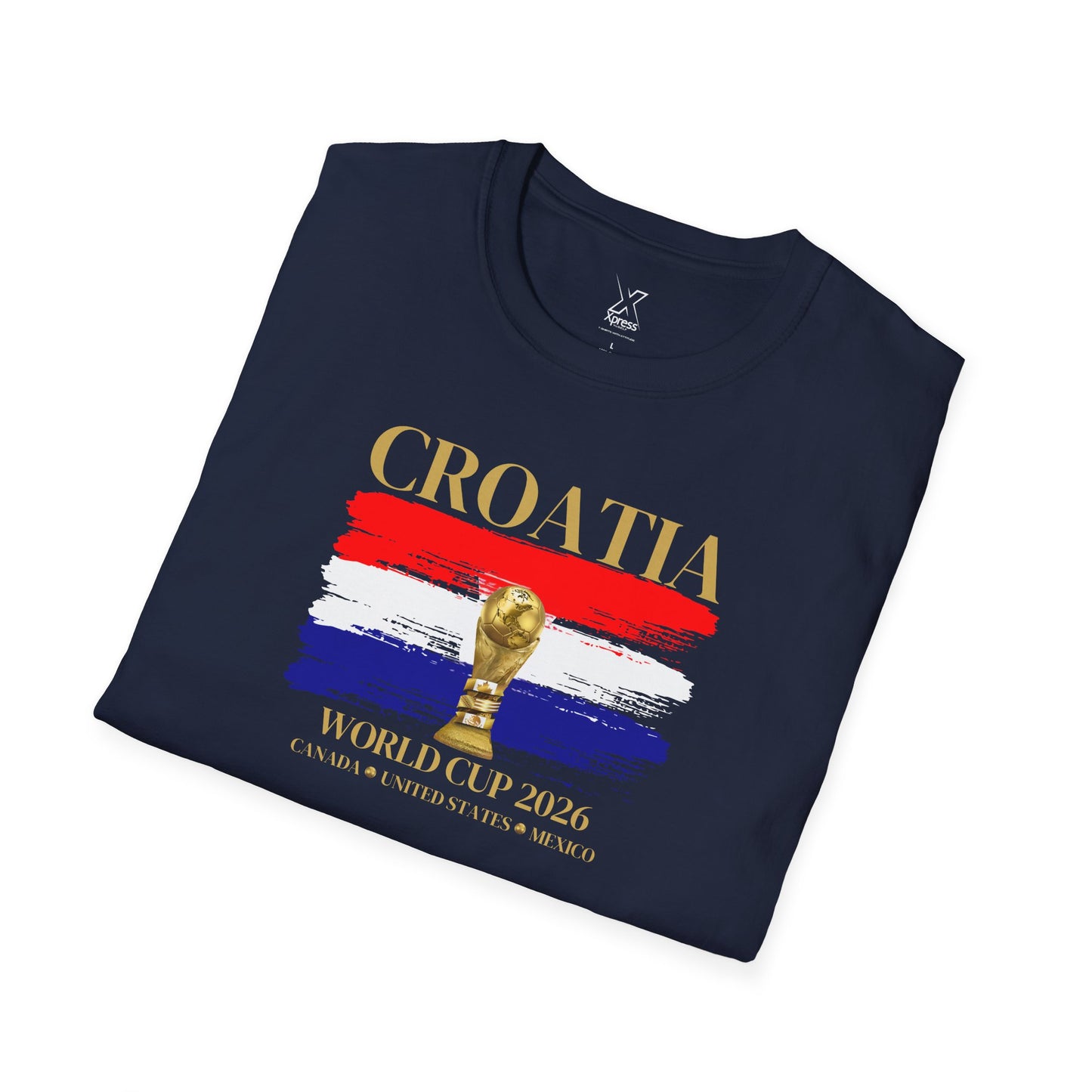 Game On, Croatia! The Ultimate Football Fan T-shirt! World Cup 2026 Here We Come!