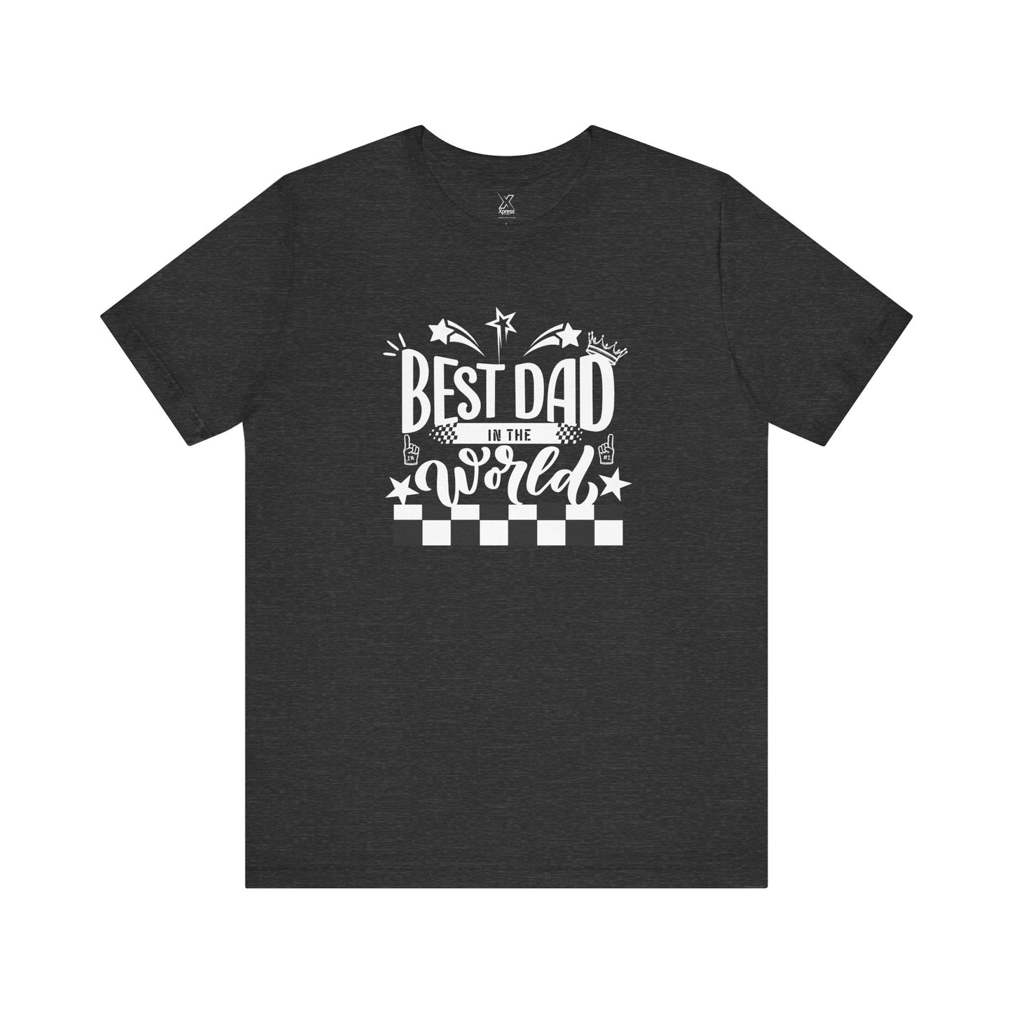 Best Dad Ever Unisex Tee – “Because Legends Deserve Comfort.” | Perfect Father’s Day or Christmas Gift | Funny Dad Shirt | Casual Family Tee