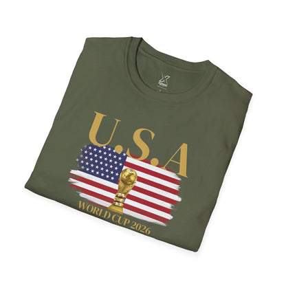 USA World Cup 2026 Fan Tee!. Show Your U.S.A Team Spirit in Style! Soccer Fan T-Shirt, Soft style Tee, Sports Apparel, Gift for Sports Lovers.