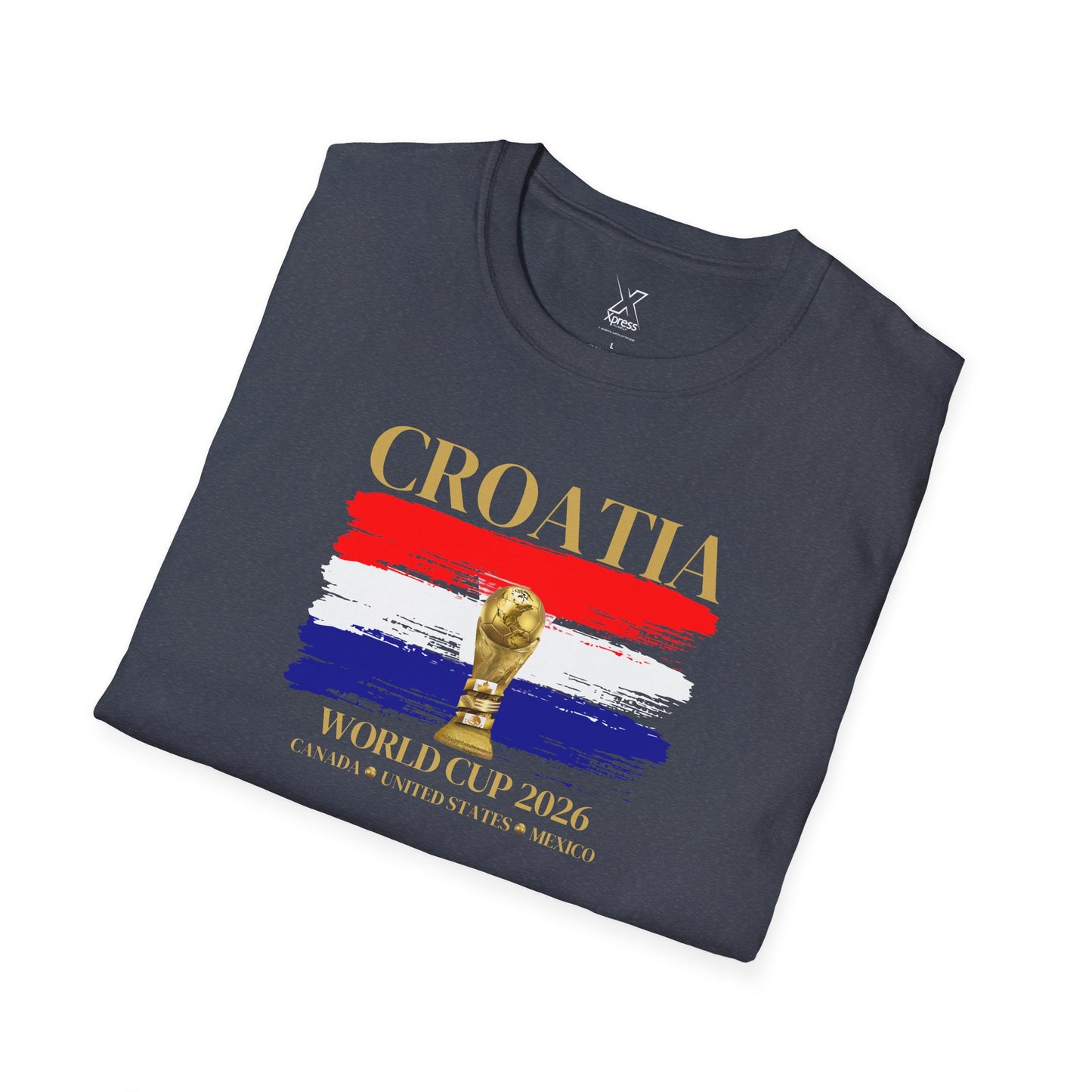Game On, Croatia! The Ultimate Football Fan T-shirt! World Cup 2026 Here We Come!