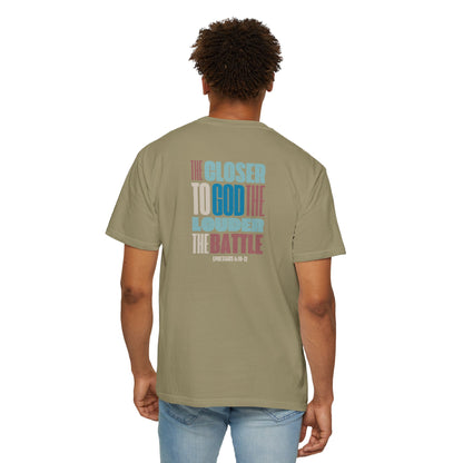 Spiritual Battle T-Shirt | Unisex Inspirational Tee | Faith-Based Comfort Wear