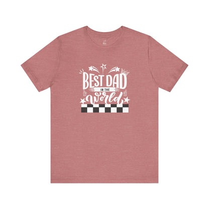 Best Dad Ever Unisex Tee – “Because Legends Deserve Comfort.” | Perfect Father’s Day or Christmas Gift | Funny Dad Shirt | Casual Family Tee
