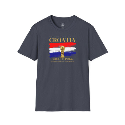 Game On, Croatia! The Ultimate Football Fan T-shirt! World Cup 2026 Here We Come!