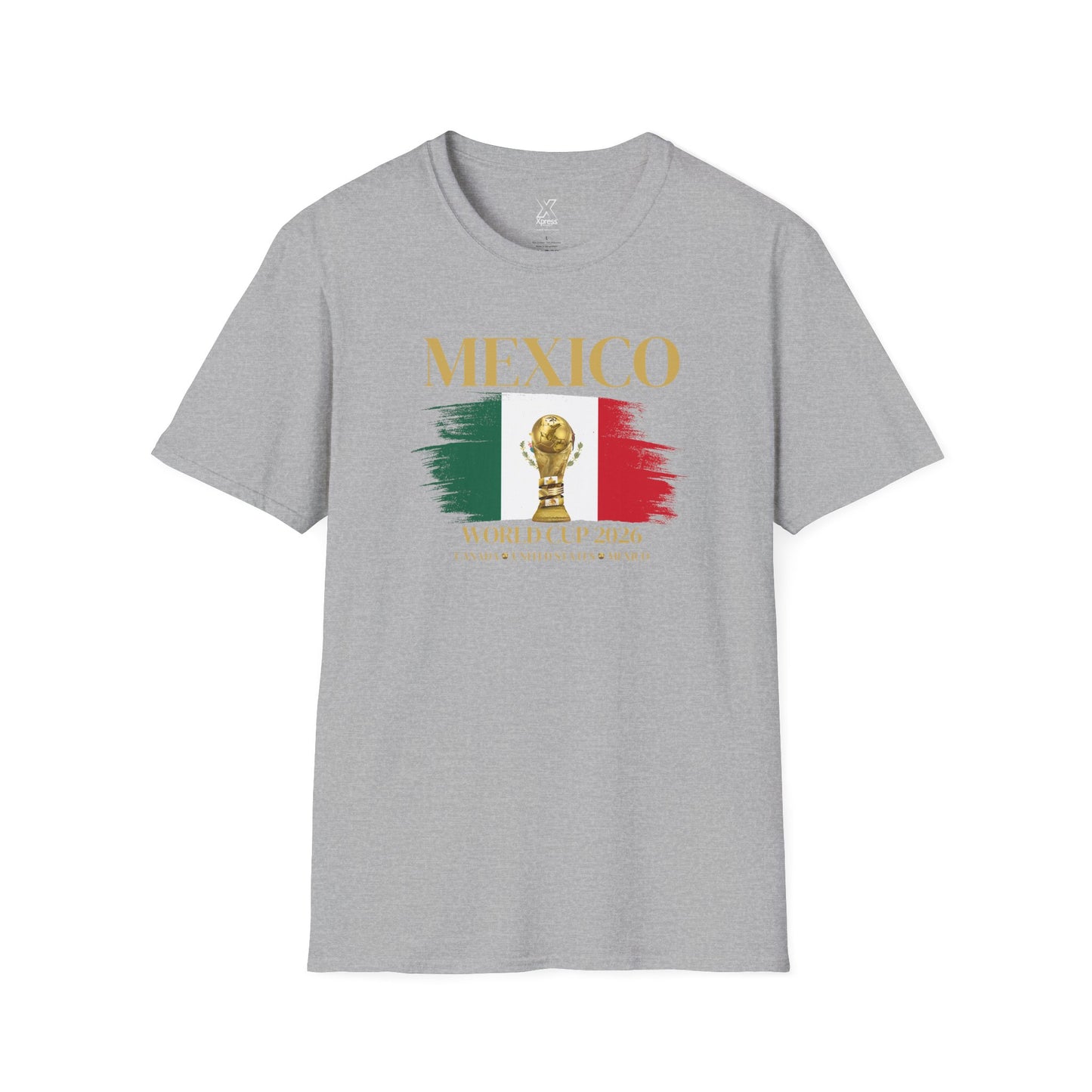Vamos México! Gear Up for World Cup 2026 with the Ultimate Fan Tee! Show Your Mexican Pride in Style! Soccer Fan T-Shirt, Softstyle Tee, Sports Apparel, Gift for Sports Lovers.