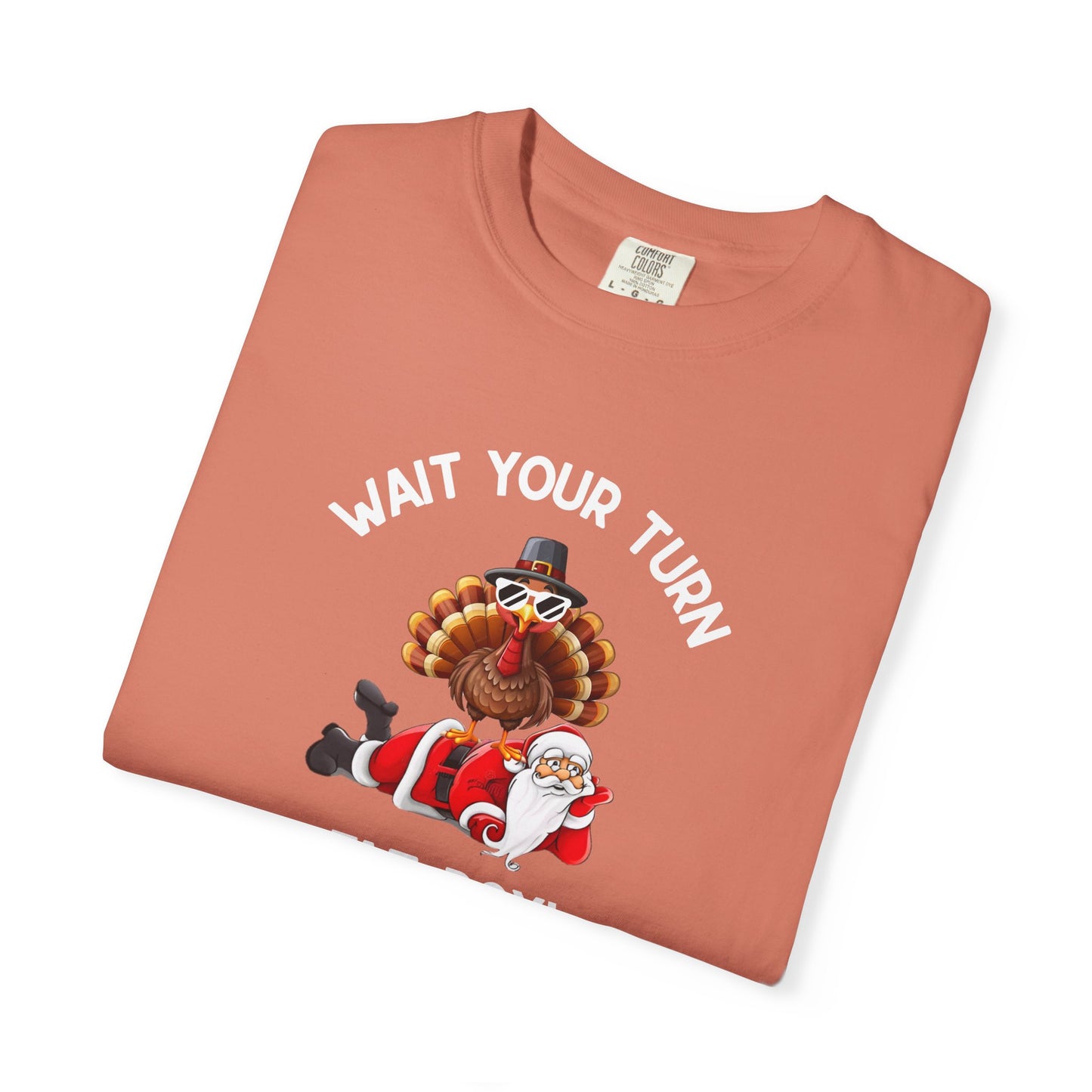 Funny Holiday T-Shirt | Thanksgiving Tee I Merry Christmas Tee | Humorous Unisex Graphic Top | Family Reunion Apparel