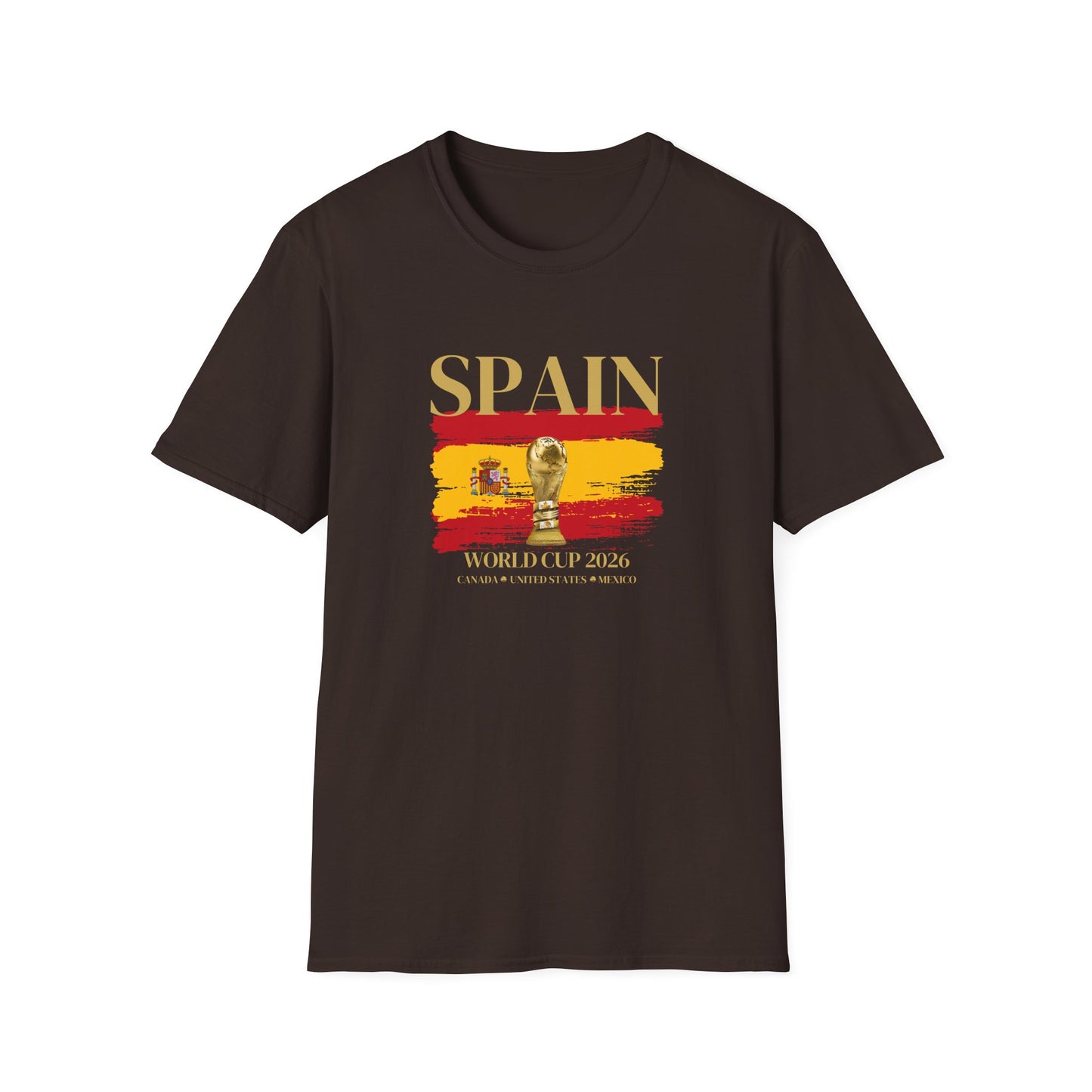 Vamos España! Aupa Espainia! Glory Awaits For You! Cheer Loud And Strong with this Ultimate Spanish Football Fan T-shirt!  World Cup 2026 Here We Come!