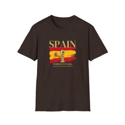 Vamos España! Aupa Espainia! Glory Awaits For You! Cheer Loud And Strong with this Ultimate Spanish Football Fan T-shirt!  World Cup 2026 Here We Come!