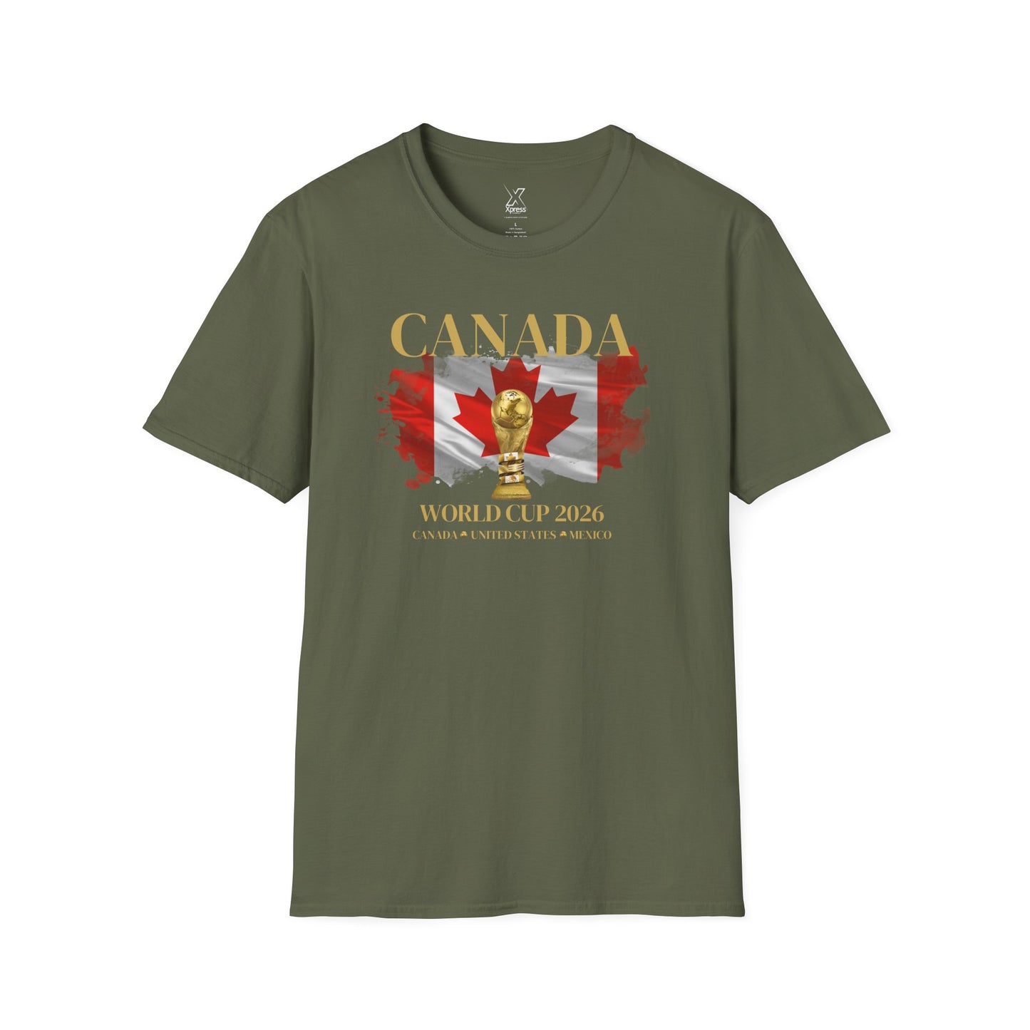 Celebrate Your Canadian Pride – with this Canada World Cup Unisex T-Shirt, Soccer Fan Apparel, Sports Tee, Gift for Football Lovers, 2026 Championship Shirt