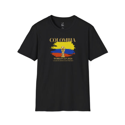 Show Off Your Colombian Pride! The Ultimate Football Fan T-shirt! World Cup 2026 Here We Come!