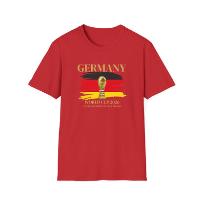 Cheers Germany! Show your Loyalty with Ultimate Football Fan T-shirt ! World Cup 2026 Here We Come!
