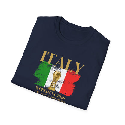 Andiamo Italy! Show Your Italian Pride With This  World Cup Unisex T-Shirt, Soccer Fan Apparel, Sports Tee, Gift for Football Lovers, 2026 Championship Shirt