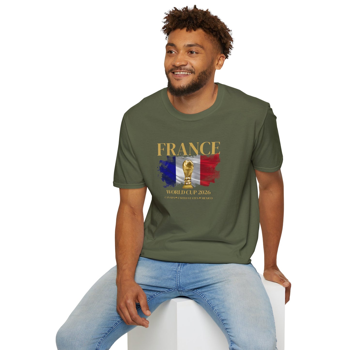 Allez la France! Show your pride with this Ultimate Football Fan T-shirt!  World Cup 2026 Here We Come!