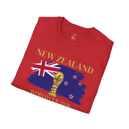New Zealand What Are You Waiting For?  Show Your Spirit! The Ultimate Football Fan T-shirt!  World Cup 2026 Here We Come!