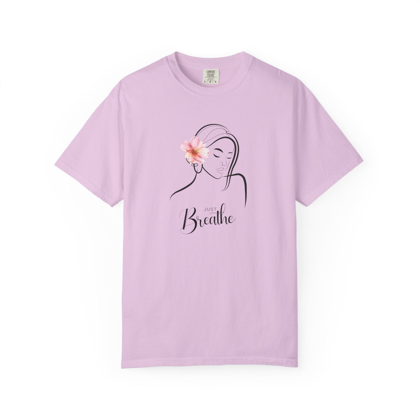 Just Breathe Graphic T-Shirt- Take a deep breath, relax, and wear your peace.