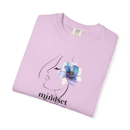 Mindset Is Everything Unisex Tee – Feed Your Mind. Fuel Your Growth. | Inspirational Fashion, Motivational Gift, Positive Energy ShirtI Christmas gift