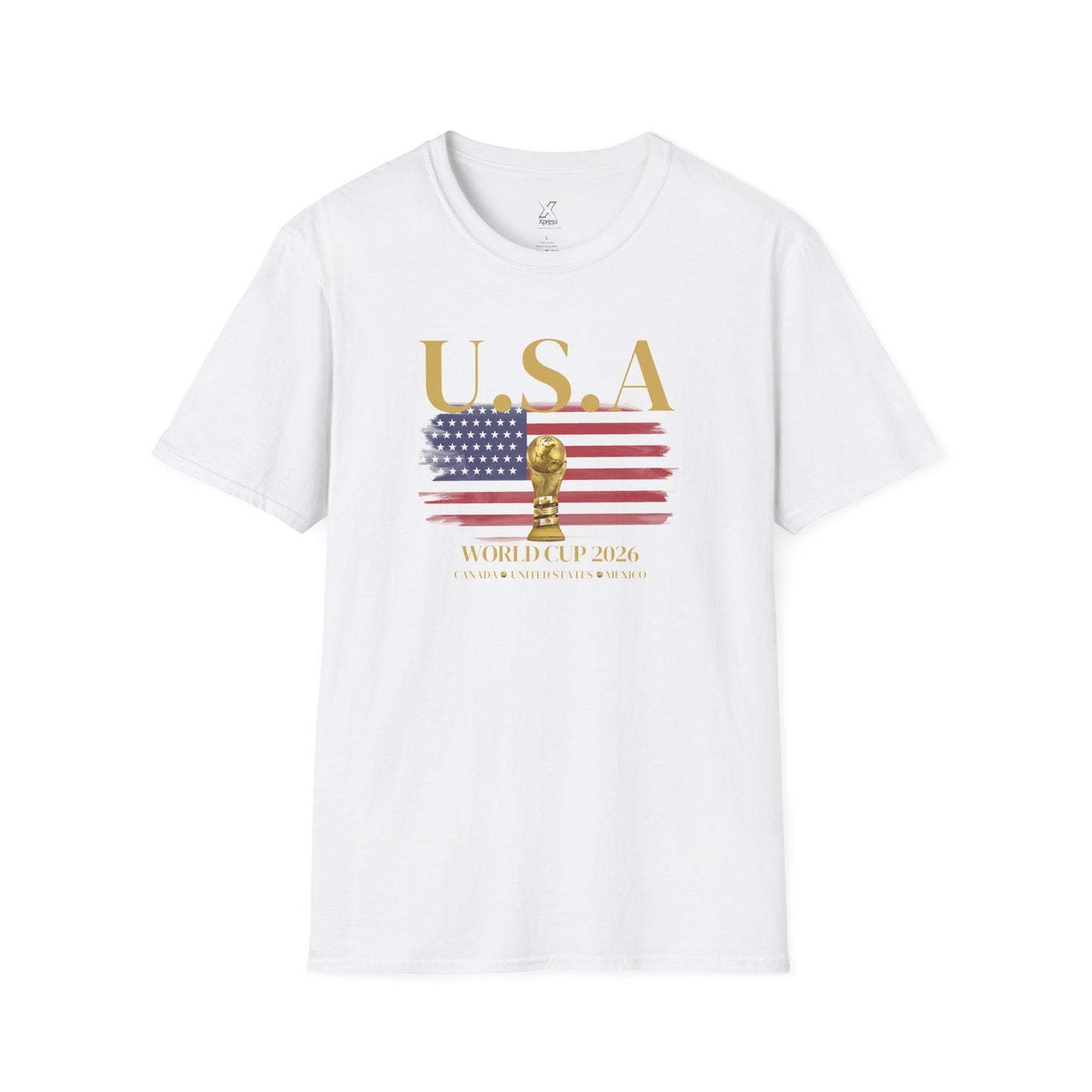 USA World Cup 2026 Fan Tee!. Show Your U.S.A Team Spirit in Style! Soccer Fan T-Shirt, Soft style Tee, Sports Apparel, Gift for Sports Lovers.