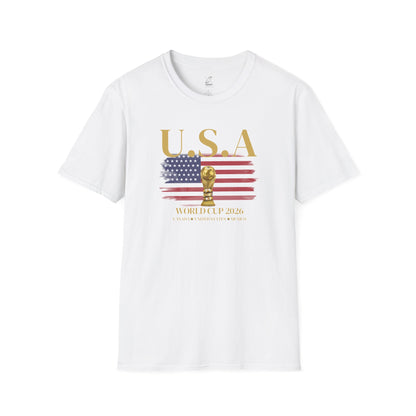 USA World Cup 2026 Fan Tee!. Show Your U.S.A Team Spirit in Style! Soccer Fan T-Shirt, Soft style Tee, Sports Apparel, Gift for Sports Lovers.