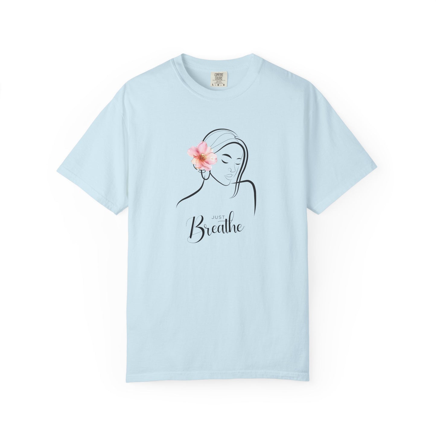 Just Breathe Graphic T-Shirt- Take a deep breath, relax, and wear your peace.