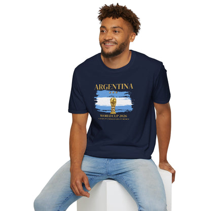 Unleash Your Argentine Passion! The Ultimate Football Fan T-shirt! World Cup 2026 Here We Come!