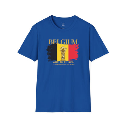 Belgians, Cheer Loud, Cheer Proud – Go Red Devils!  The Ultimate Football Fan T-shirt! World Cup 2026.  Here We Come!