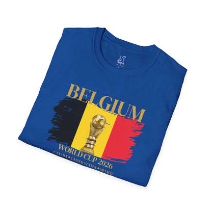 Belgians, Cheer Loud, Cheer Proud – Go Red Devils!  The Ultimate Football Fan T-shirt! World Cup 2026.  Here We Come!