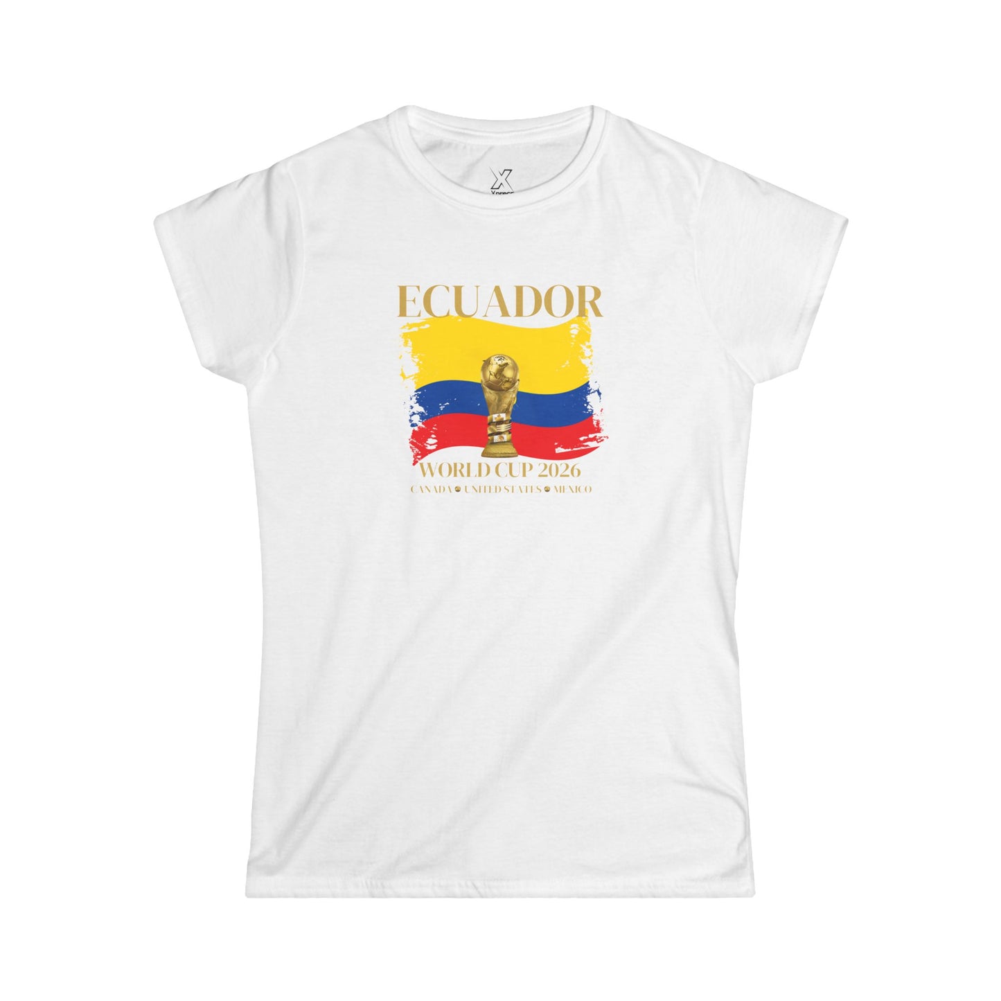 Vamos Ecuador!!!  Cheer your heart out!  Soccer Fan Gift, Sports Apparel Women, 2026 Shirt, Casual Sportswear