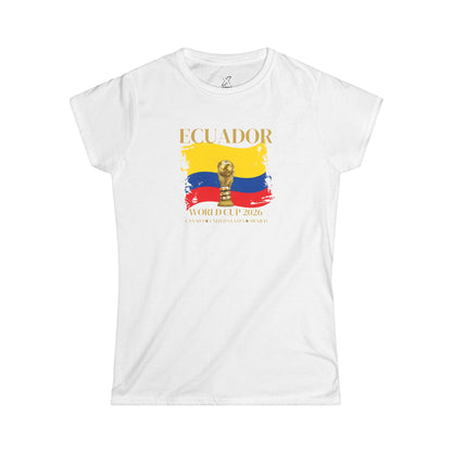 Vamos Ecuador!!!  Cheer your heart out!  Soccer Fan Gift, Sports Apparel Women, 2026 Shirt, Casual Sportswear