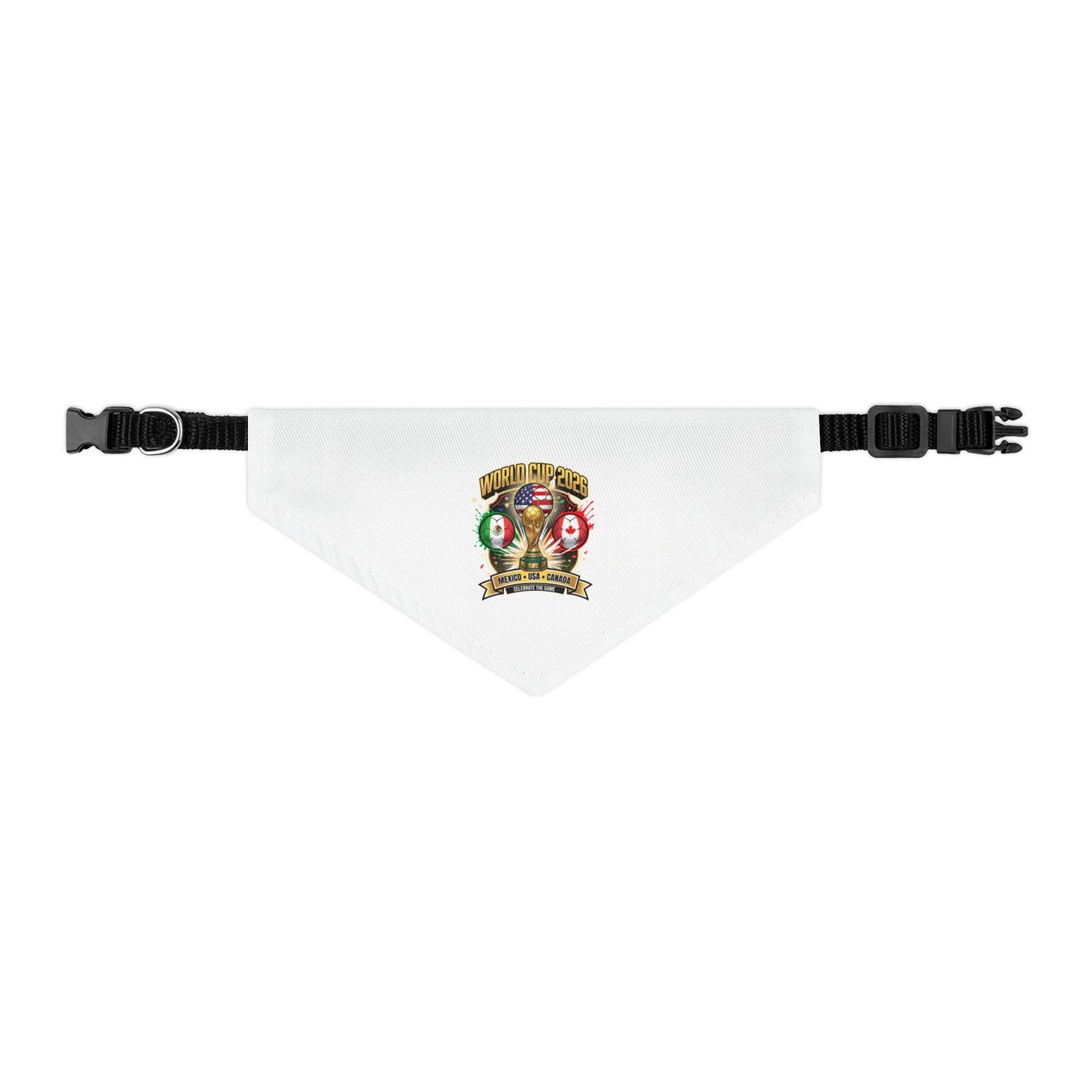 Let Your Pet In On The Games!  World Cup Pet Bandana Collar For Your Furry Family Members