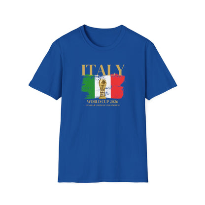 Andiamo Italy! Show Your Italian Pride With This  World Cup Unisex T-Shirt, Soccer Fan Apparel, Sports Tee, Gift for Football Lovers, 2026 Championship Shirt