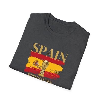 Vamos España! Aupa Espainia! Glory Awaits For You! Cheer Loud And Strong with this Ultimate Spanish Football Fan T-shirt!  World Cup 2026 Here We Come!