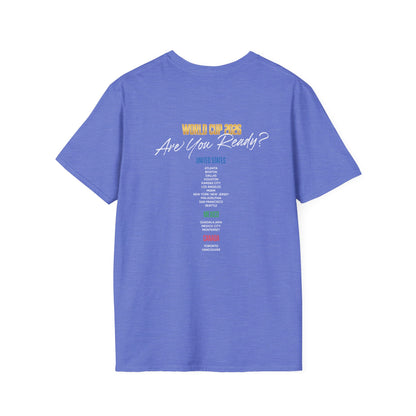 Canada, United States, and Mexico! This World Cup 2026 Is Louder Than Ever! Let's Make History With This Unisex Softstyle T-Shirt!  ALL PRICES INCLUDE SHIPPING WITHIN THE USA.