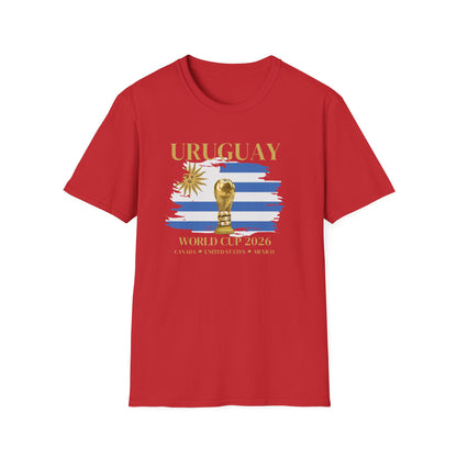 Vamos Uruguay! Por Honor. Por Gloria. For Uruguay! Unleash Your Celeste Spirit with this Ultimate Uruguay Fan T-Shirt for World Cup 2026!