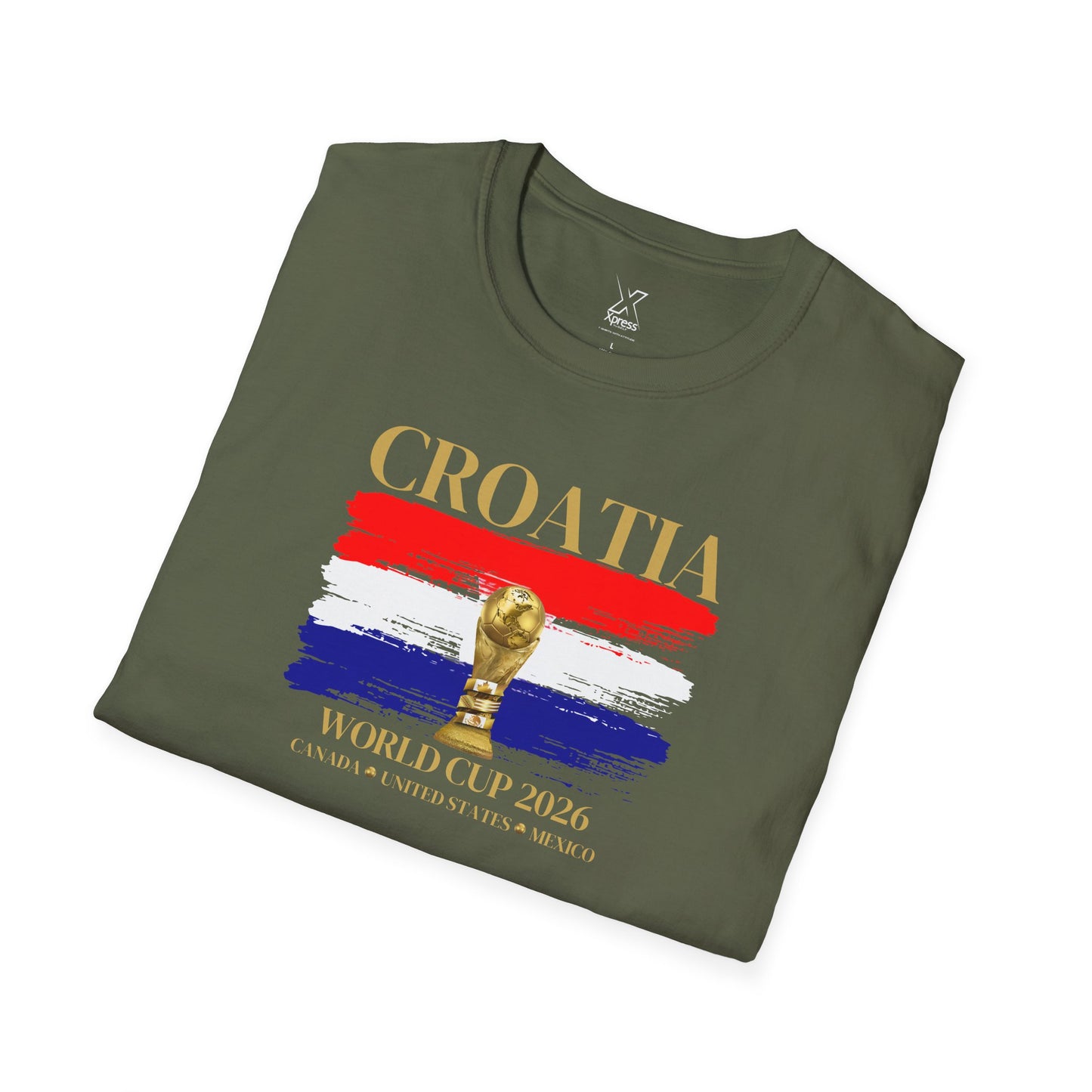 Game On, Croatia! The Ultimate Football Fan T-shirt! World Cup 2026 Here We Come!