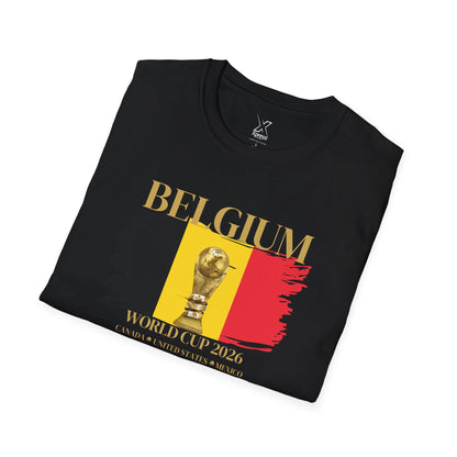 Belgians, Cheer Loud, Cheer Proud – Go Red Devils!  The Ultimate Football Fan T-shirt! World Cup 2026.  Here We Come!