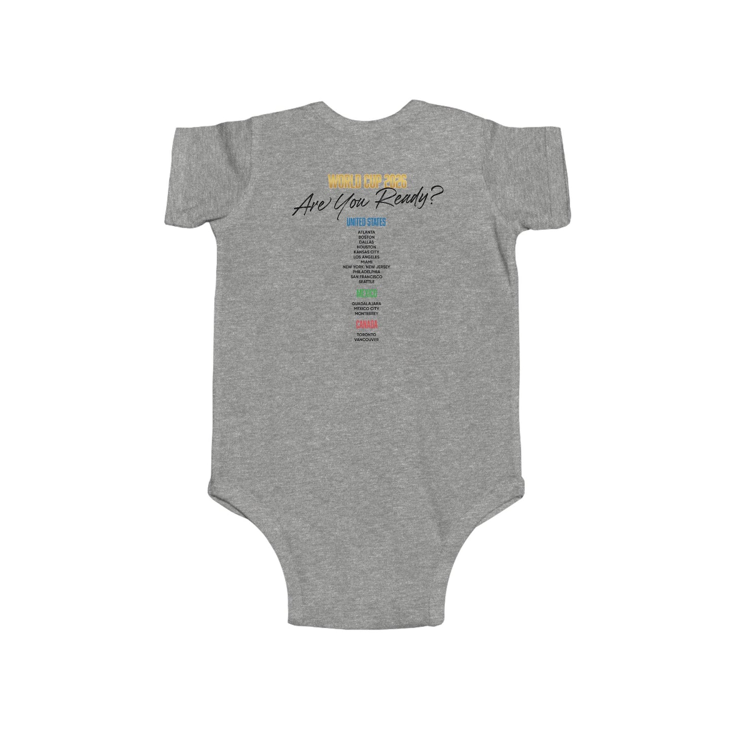 Cute World Cup 2026 Baby Outfit for Little Soccer Fans- Game Day for Future MVP of the Family! gifts, baby shower, Summer Games!