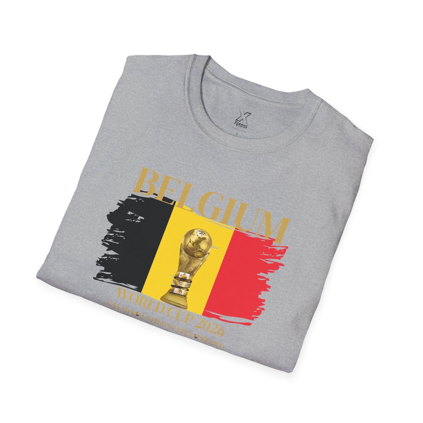 Belgians, Cheer Loud, Cheer Proud – Go Red Devils!  The Ultimate Football Fan T-shirt! World Cup 2026.  Here We Come!