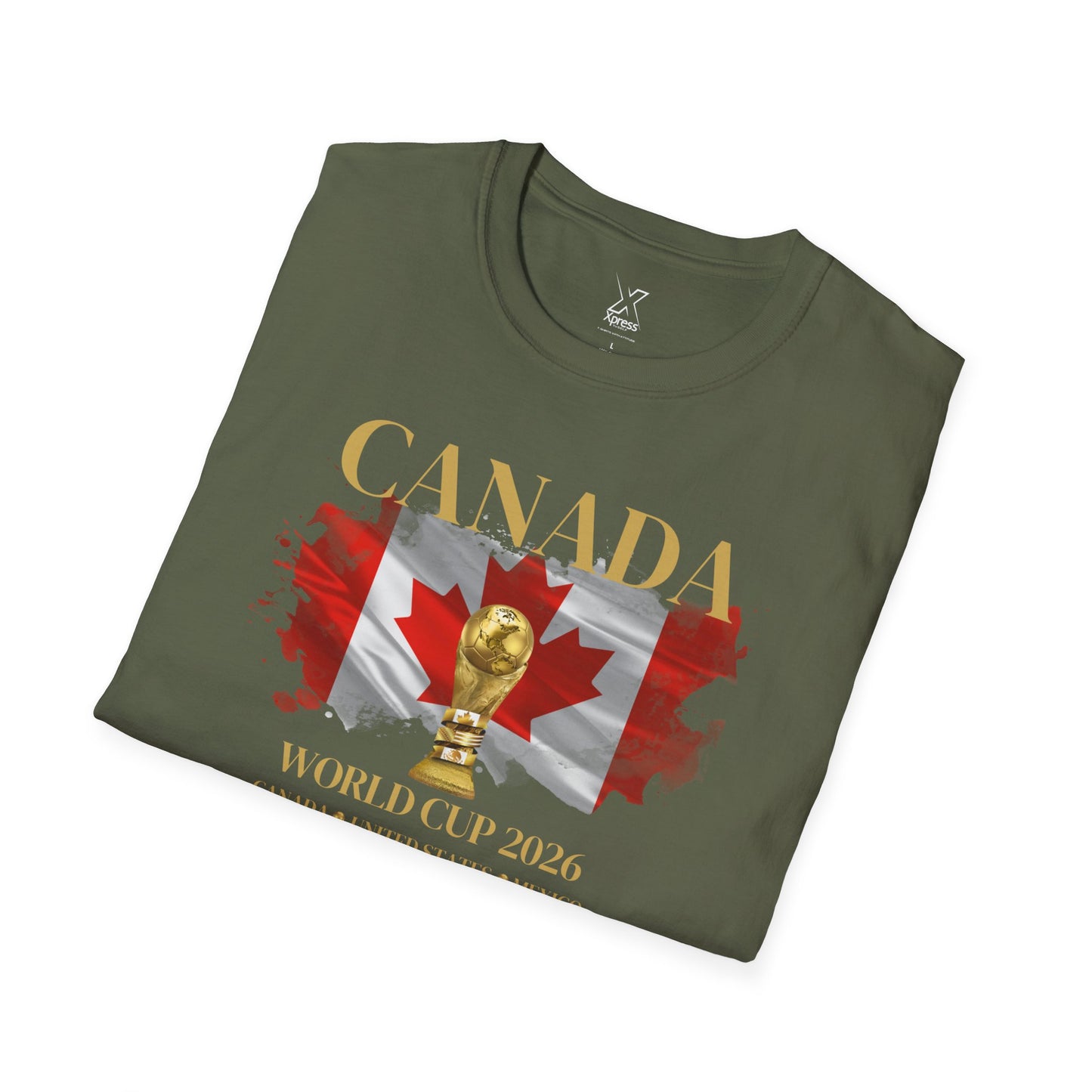 Celebrate Your Canadian Pride – with this Canada World Cup Unisex T-Shirt, Soccer Fan Apparel, Sports Tee, Gift for Football Lovers, 2026 Championship Shirt