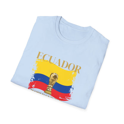 Let's Go, Ecuador! Show Your Pride With This Ultimate Football Fan T-shirt! World Cup 2026 Here We Come!