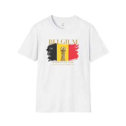Belgians, Cheer Loud, Cheer Proud – Go Red Devils!  The Ultimate Football Fan T-shirt! World Cup 2026.  Here We Come!