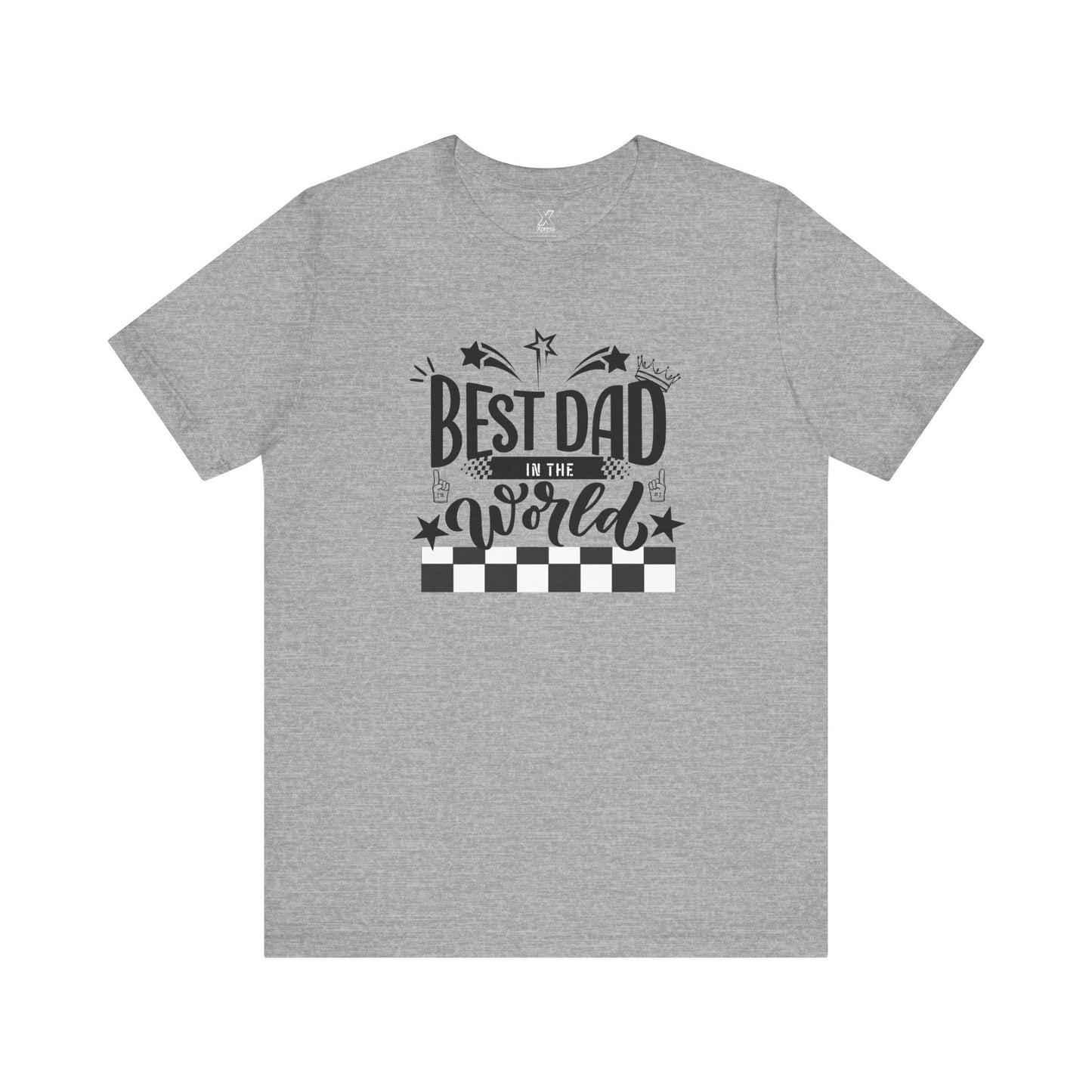 Best Dad Ever Unisex Tee – “Because Legends Deserve Comfort.” | Perfect Father’s Day or Christmas Gift | Funny Dad Shirt | Casual Family Tee