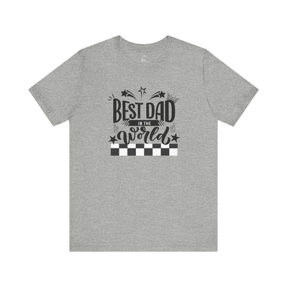 Best Dad Ever Unisex Tee – “Because Legends Deserve Comfort.” | Perfect Father’s Day or Christmas Gift | Funny Dad Shirt | Casual Family Tee