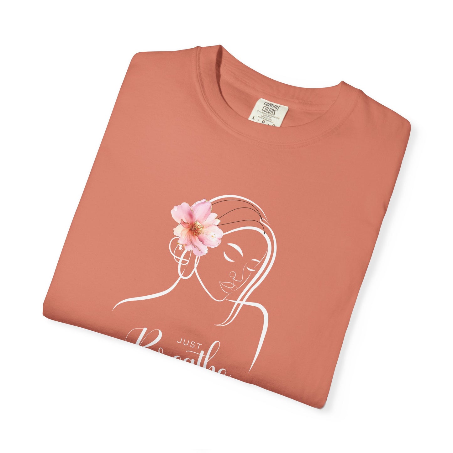 Just Breathe Graphic T-Shirt- Take a deep breath, relax, and wear your peace.