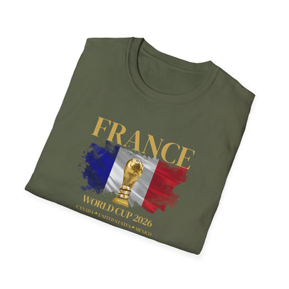 Allez la France! Show your pride with this Ultimate Football Fan T-shirt!  World Cup 2026 Here We Come!