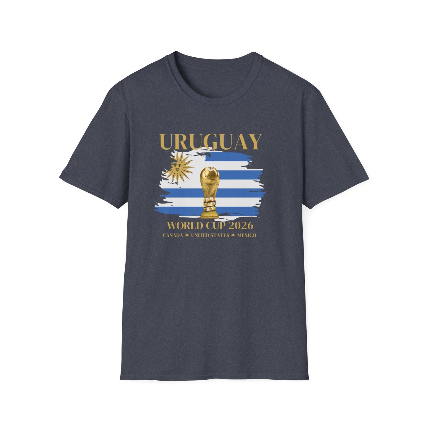 Vamos Uruguay! Por Honor. Por Gloria. For Uruguay! Unleash Your Celeste Spirit with this Ultimate Uruguay Fan T-Shirt for World Cup 2026!