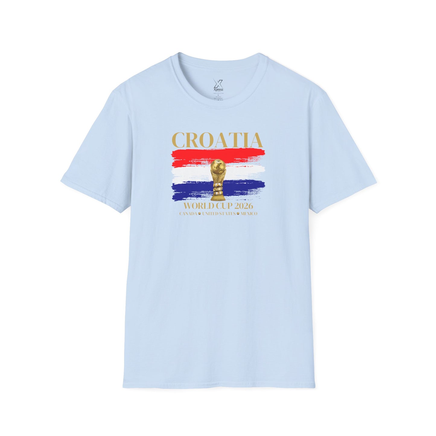 Game On, Croatia! The Ultimate Football Fan T-shirt! World Cup 2026 Here We Come!