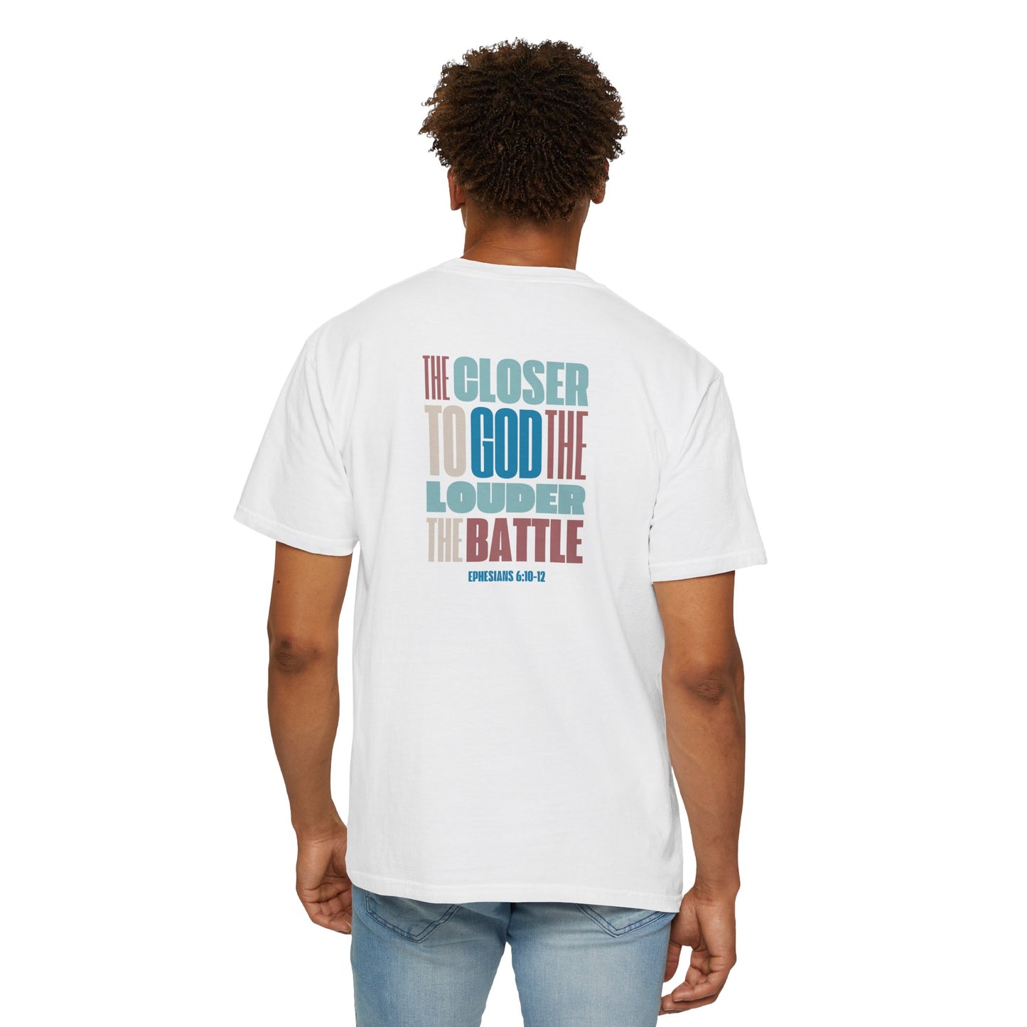 Spiritual Battle T-Shirt | Unisex Inspirational Tee | Faith-Based Comfort Wear