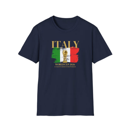 Andiamo Italy! Show Your Italian Pride With This  World Cup Unisex T-Shirt, Soccer Fan Apparel, Sports Tee, Gift for Football Lovers, 2026 Championship Shirt