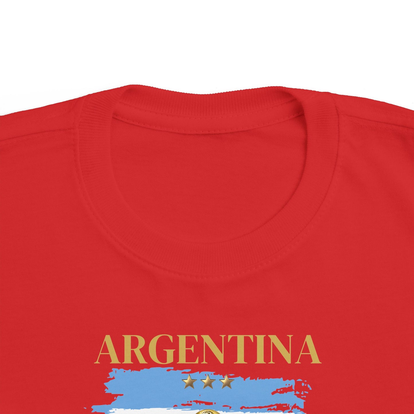 Toddler World Cup Tee, Kids Soccer Shirt, Argentina Fans Gift, Sports Toddler Outfit, Unisex Toddler Short Sleeve, Fine Jersey Tee