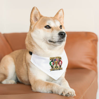 Let Your Pet In On The Games!  World Cup Pet Bandana Collar For Your Furry Family Members